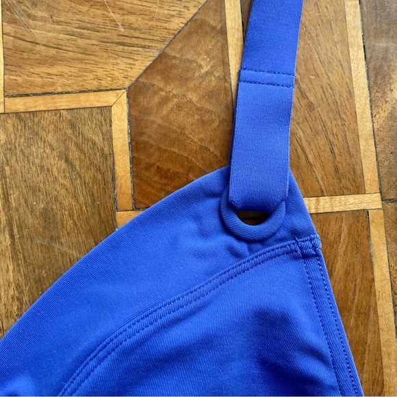 Eres Amarre Blue Bikini Halter Neck Swimsuit Top - Picture 3 of 4